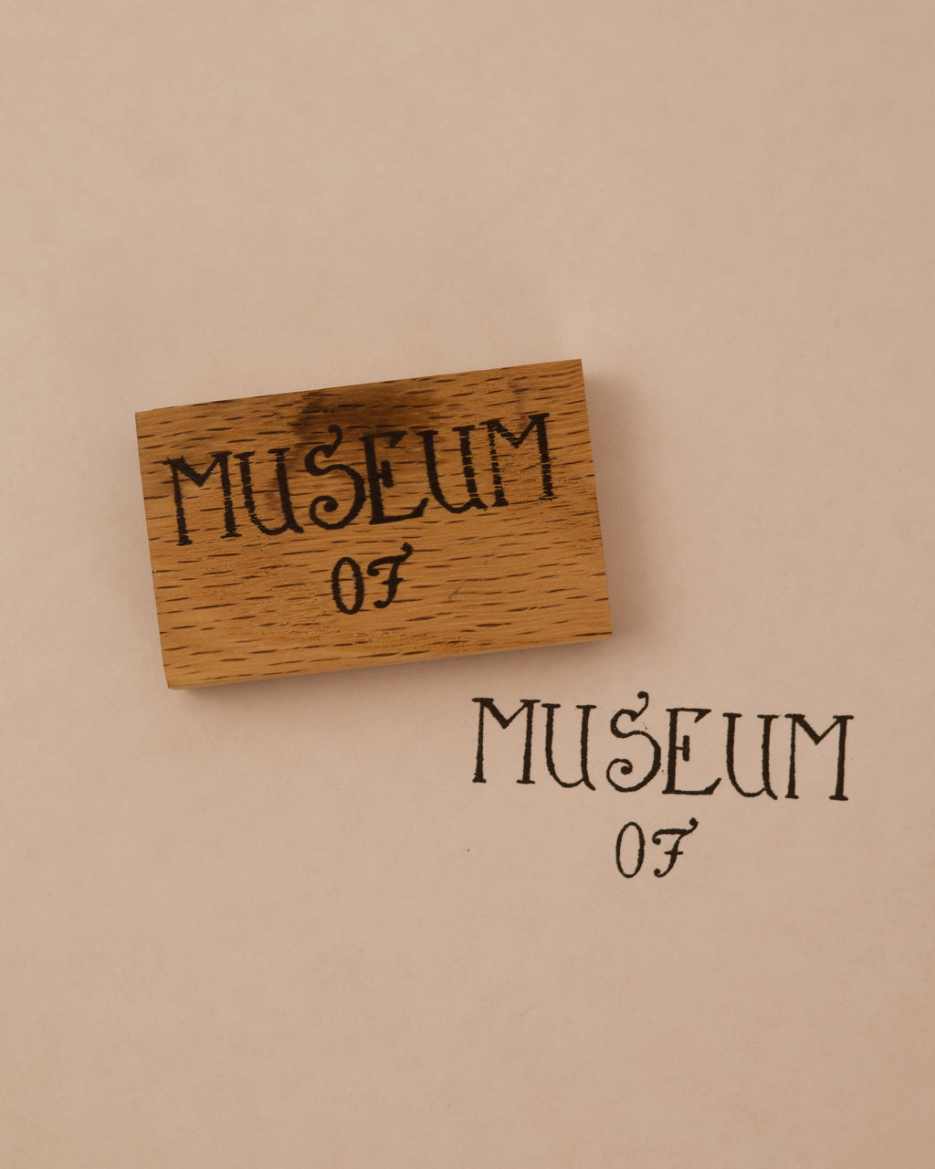 The Curator's Ex Libris - Stamp